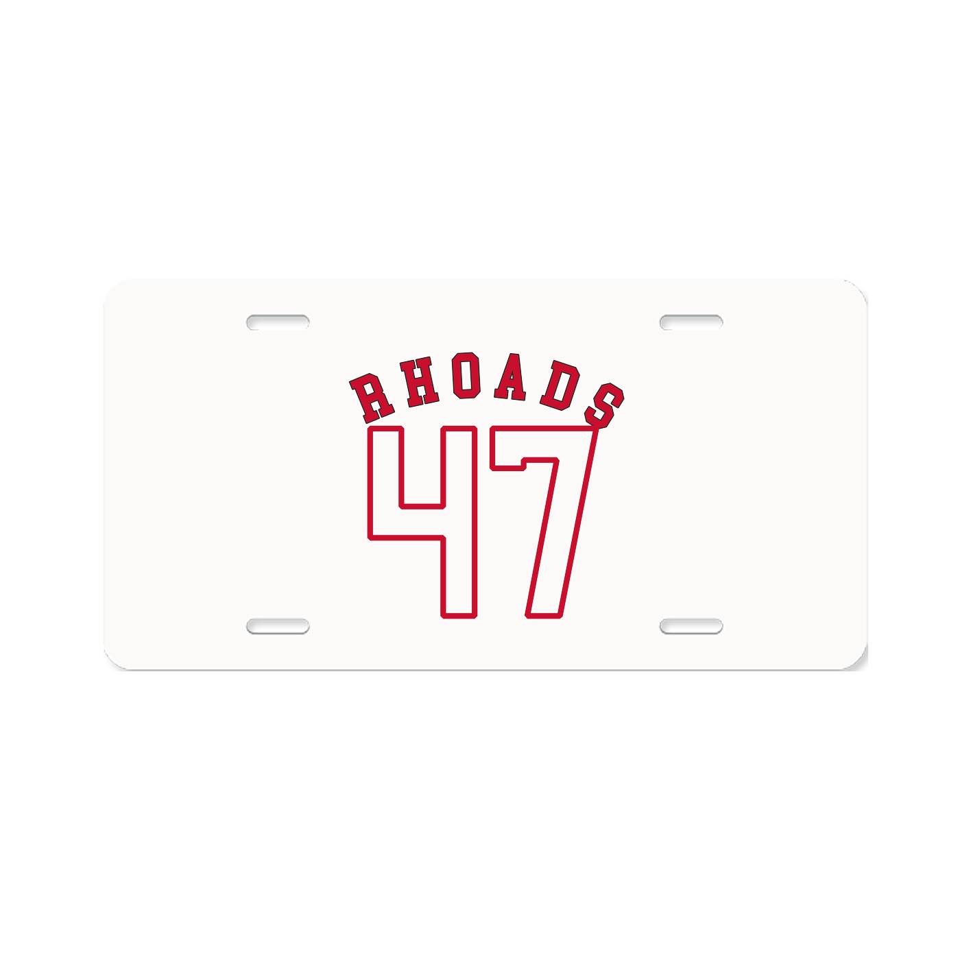 License Plate — Shirsey Arch in Classic