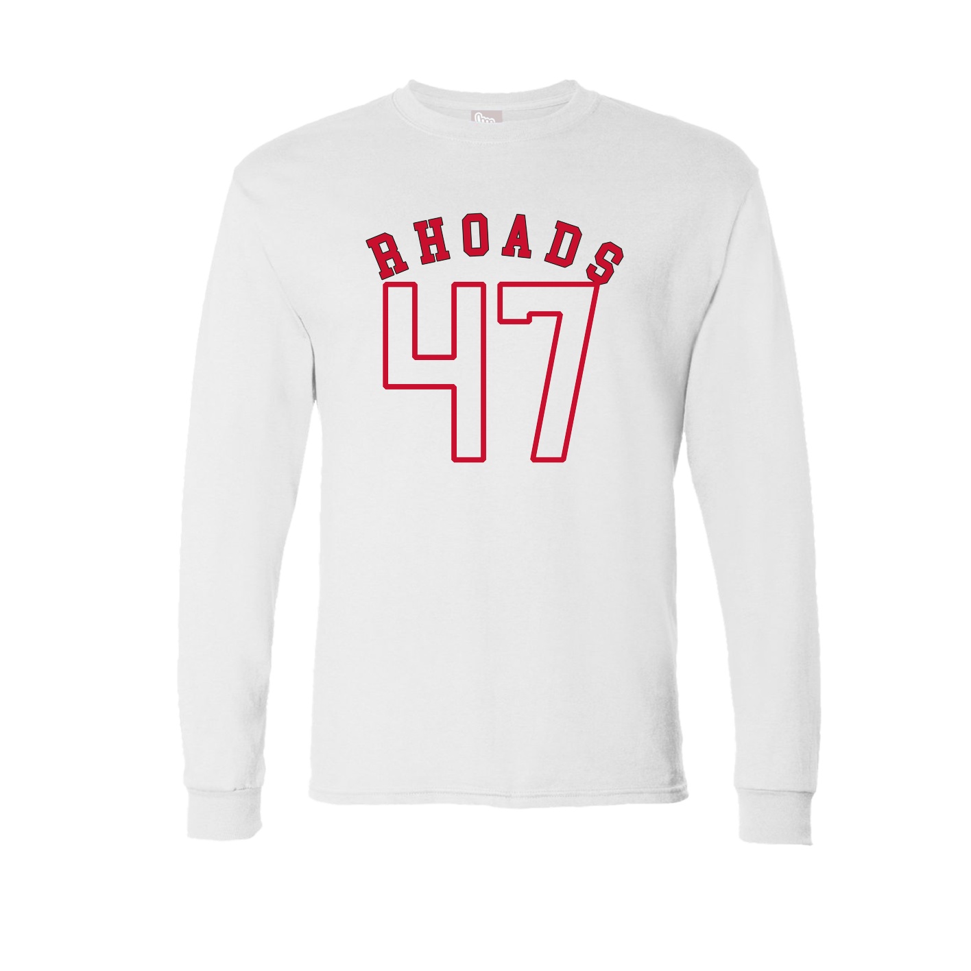Long Sleeve Tee — Shirsey Arch in White