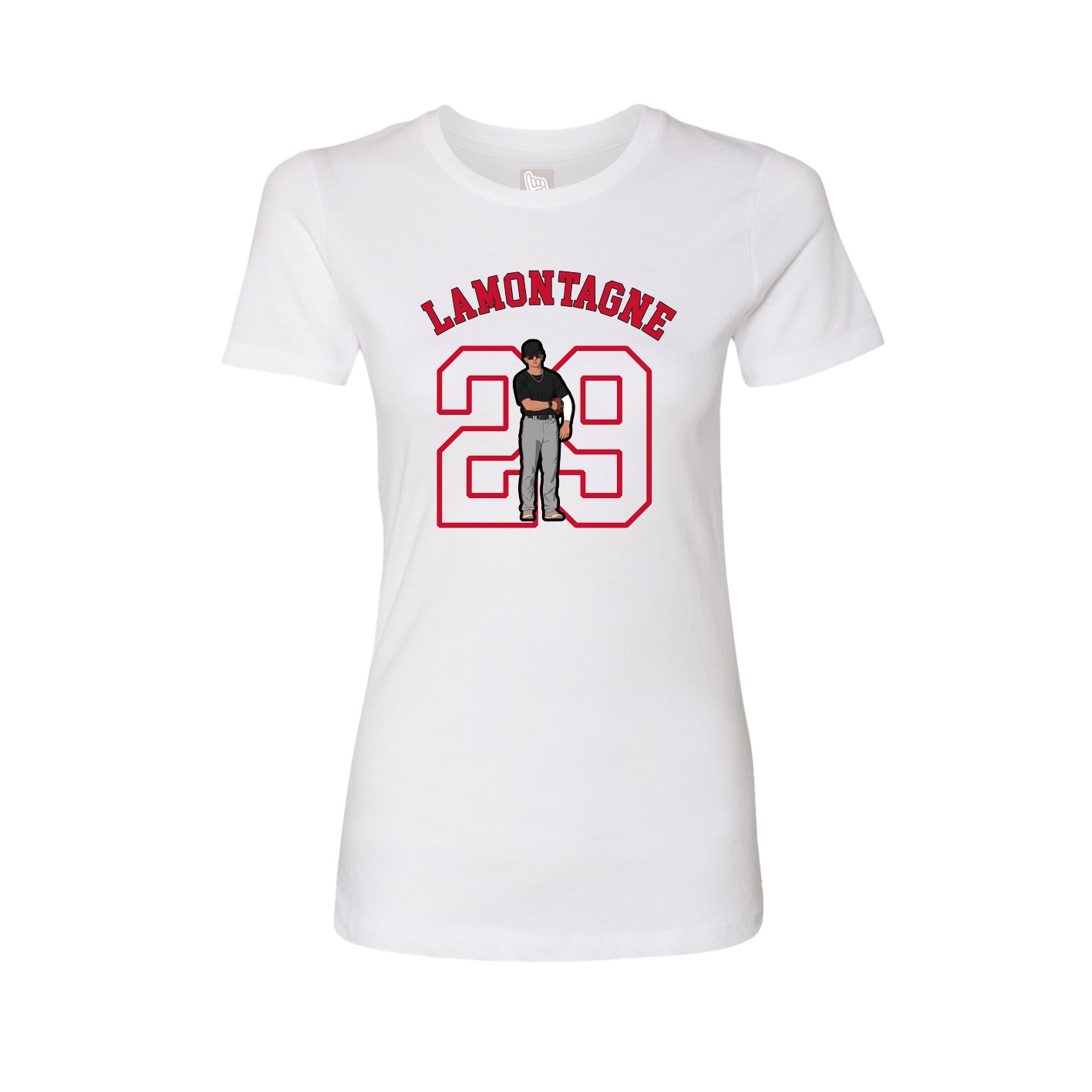 Womens Tee — Shirsey Arch in White