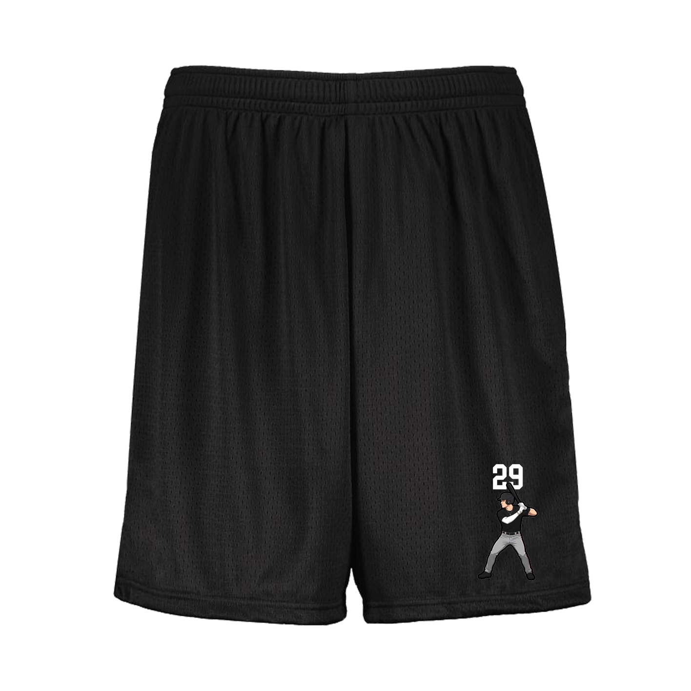 Shorts — Number Top in Black