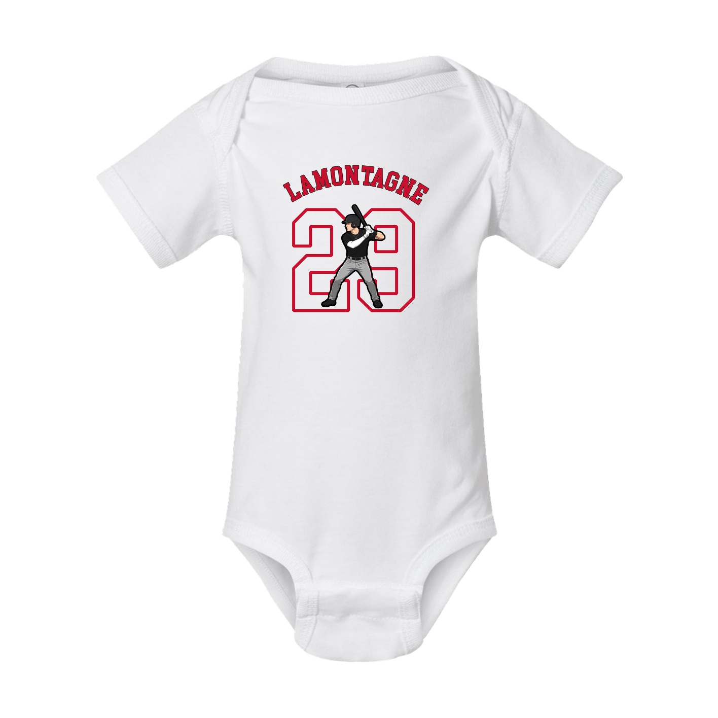 Baby Onesie — Shirsey Arch in White