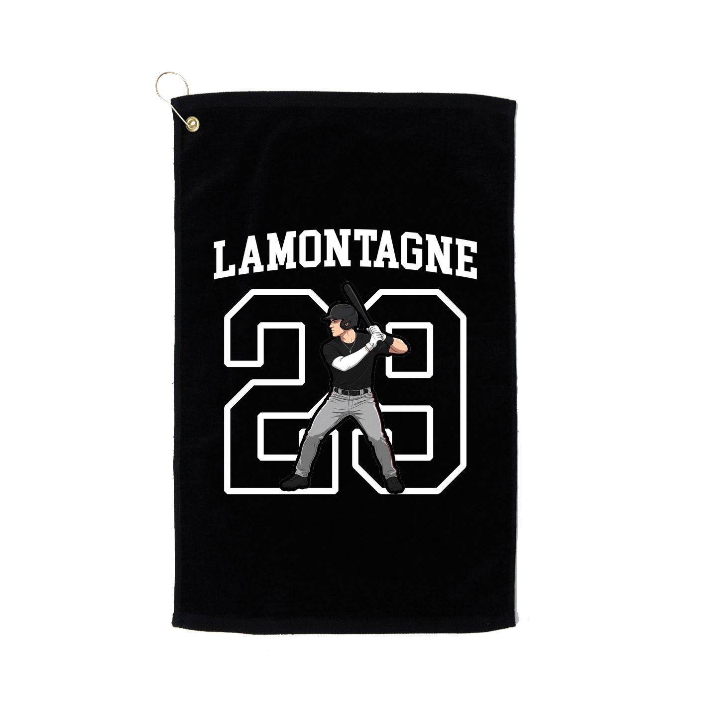 Golf Towel — Shirsey in Black