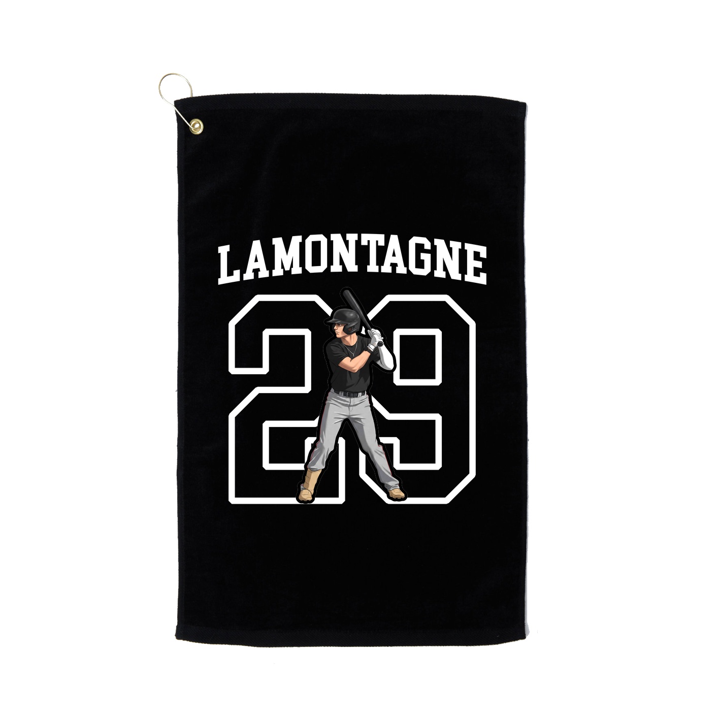 Golf Towel — Shirsey in Black