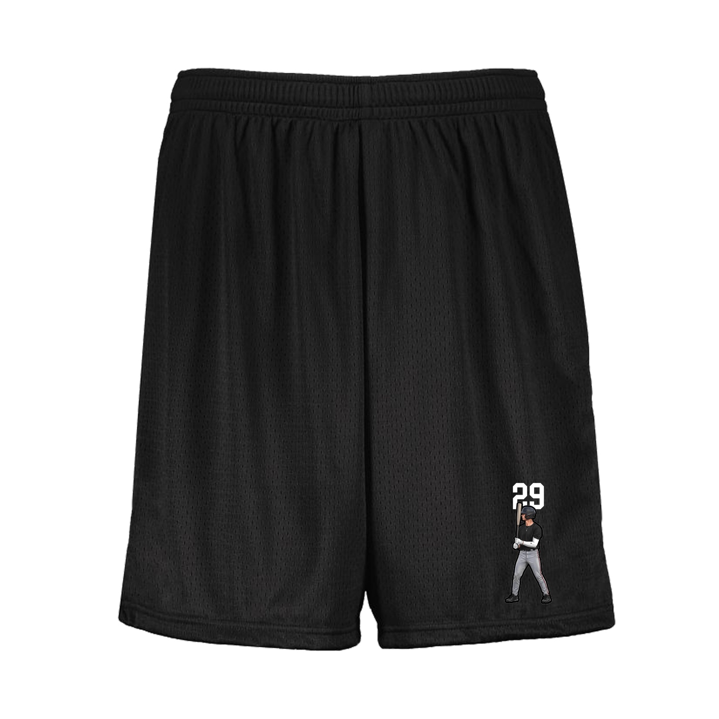 Shorts — Number Top in Black
