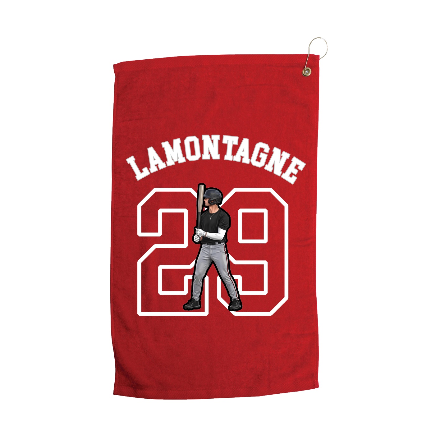 Golf Towel — Shirsey Arch in Red