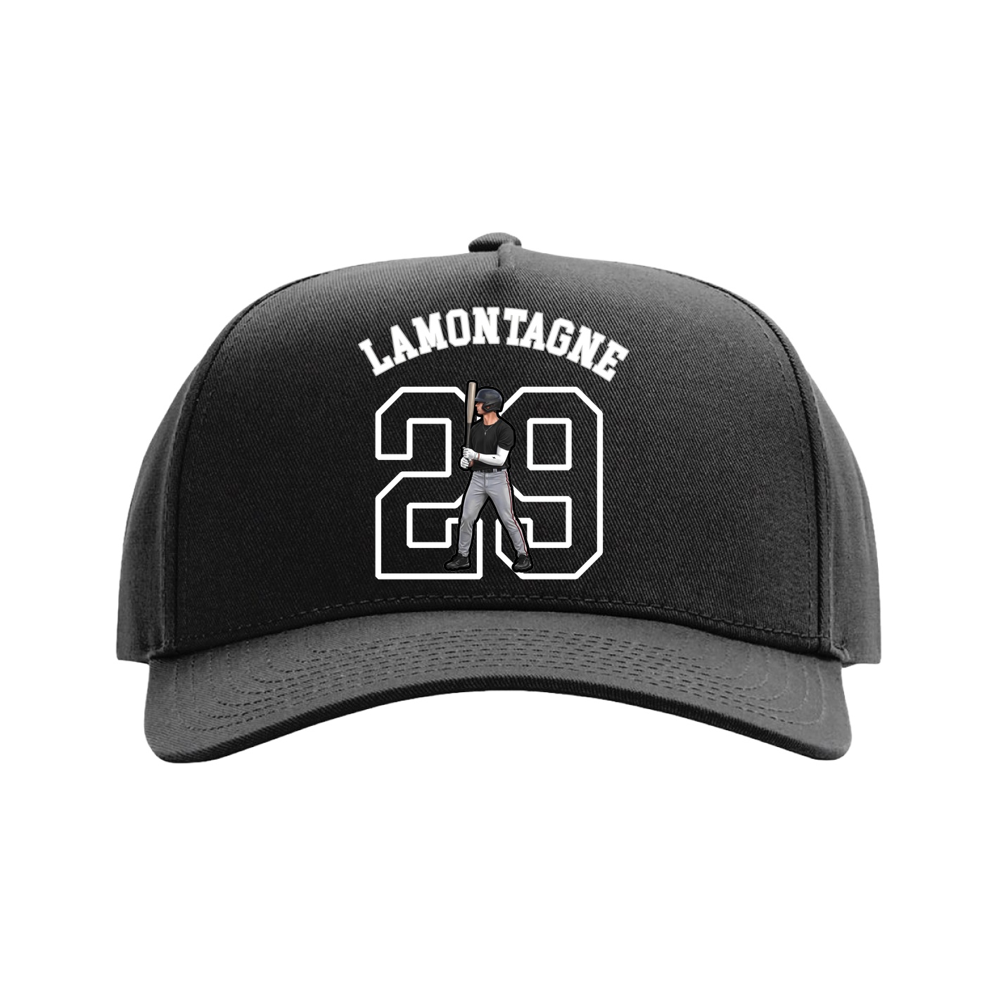 Full Fabric Five-Panel Champ Cap