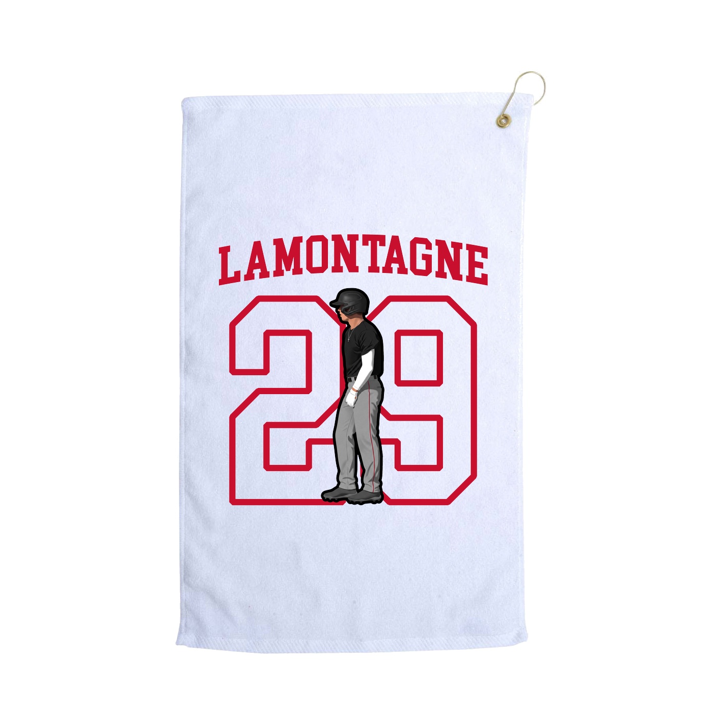 Golf Towel — Shirsey in White