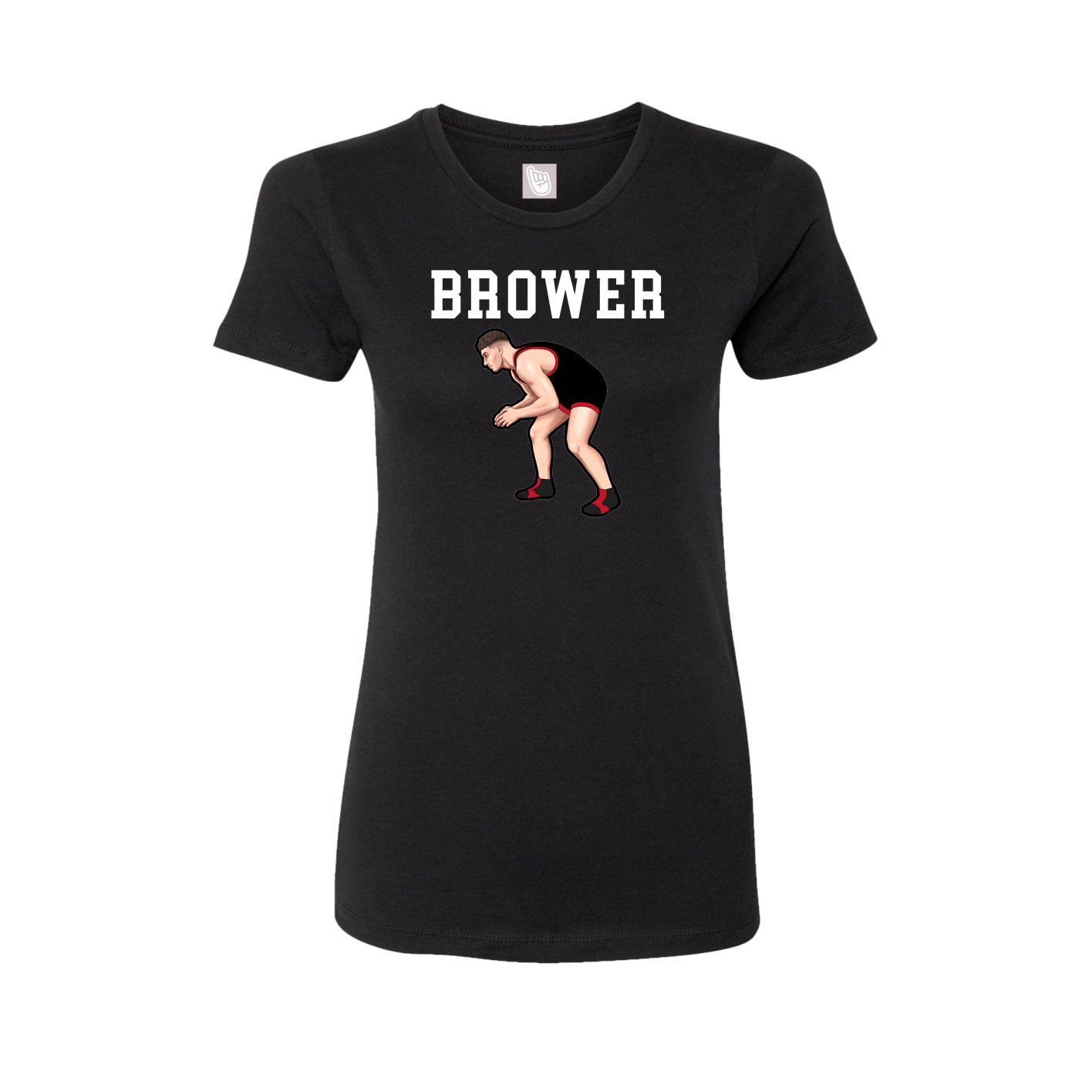 Fitted Women's Tee — Shirsey in Black
