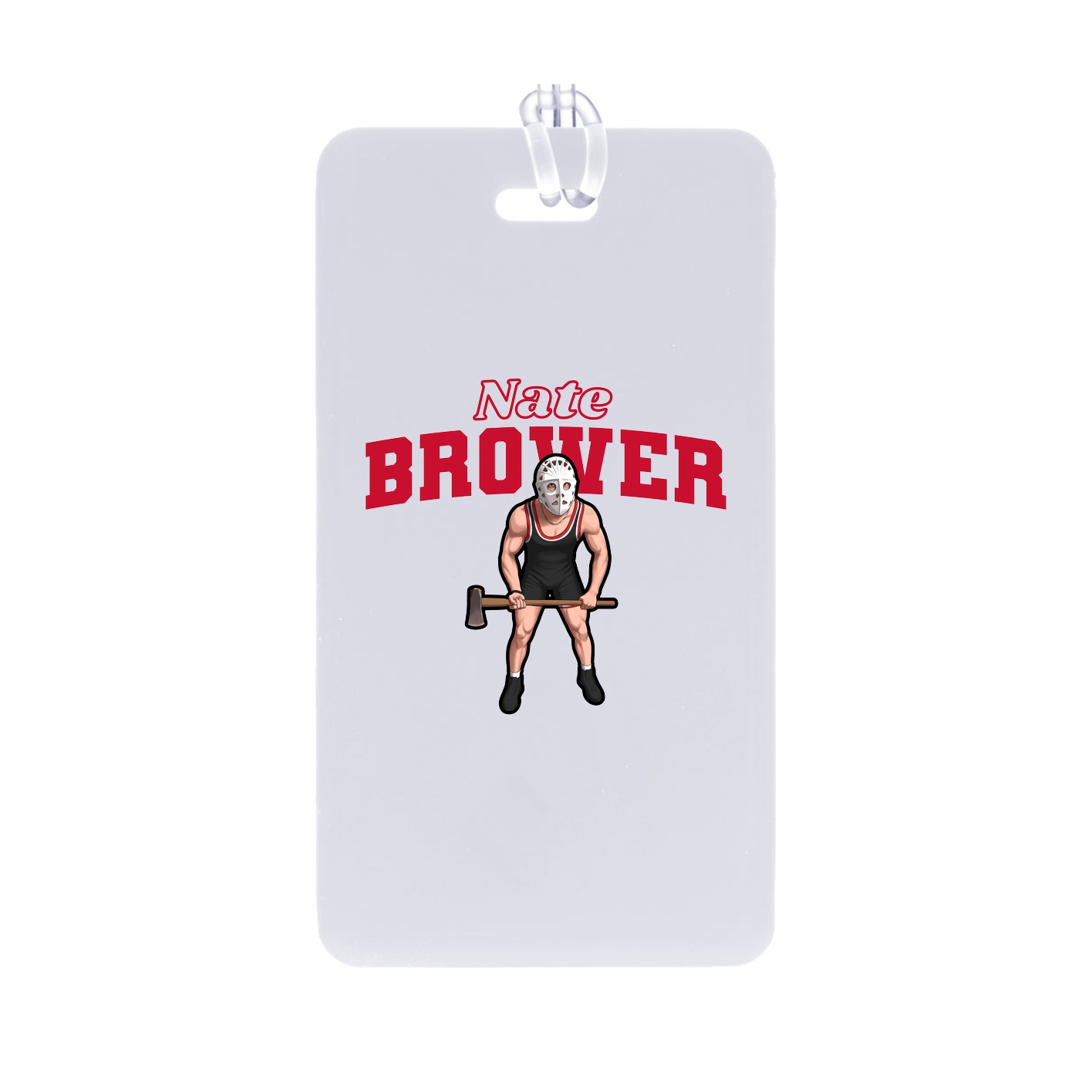 Bag Tag — Name Arch in Classic