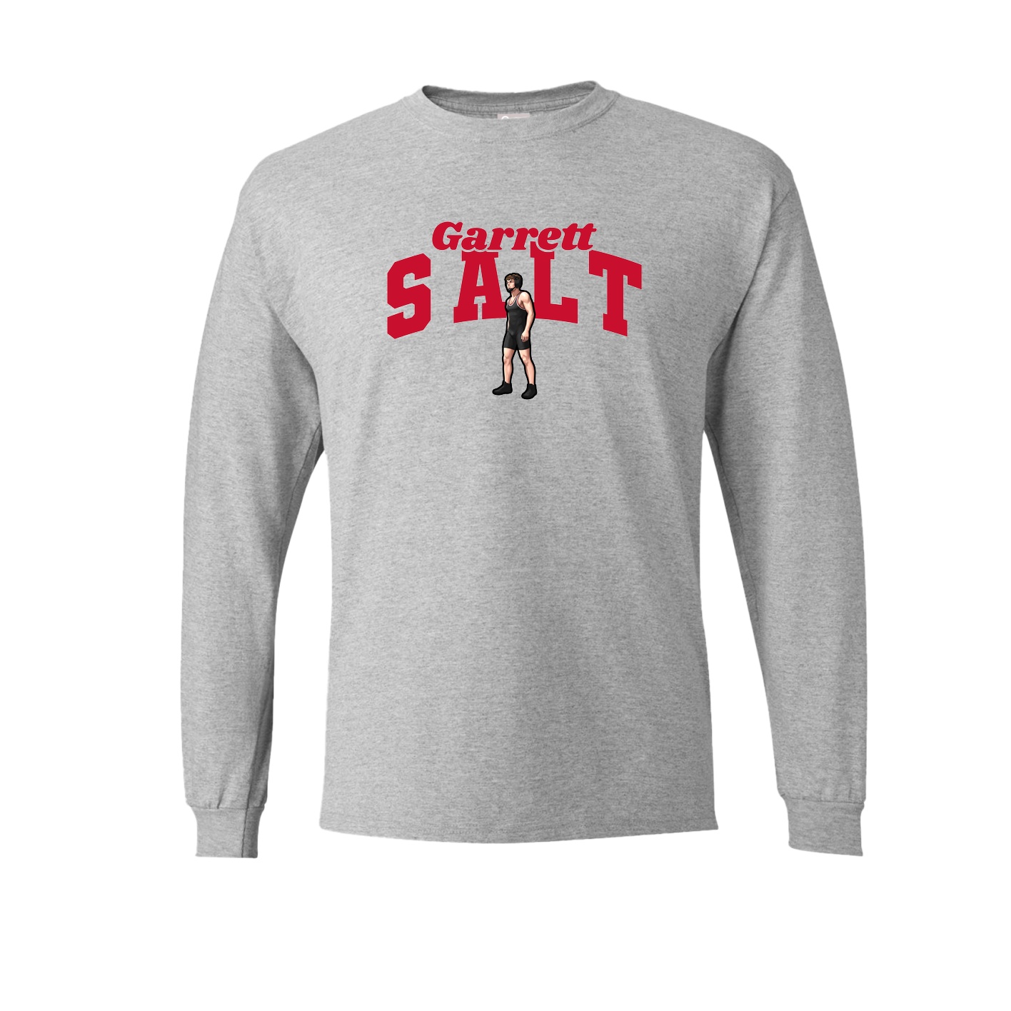 Long Sleeve Tee — Signature Arch in Grey