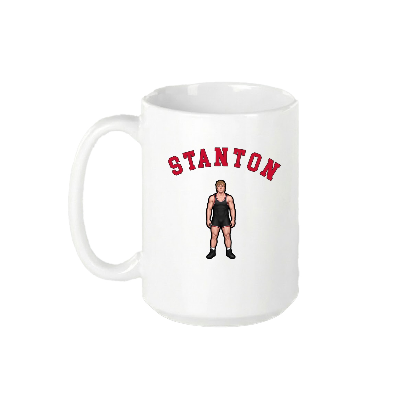 15oz Coffee Mug — Shirsey Arch in White