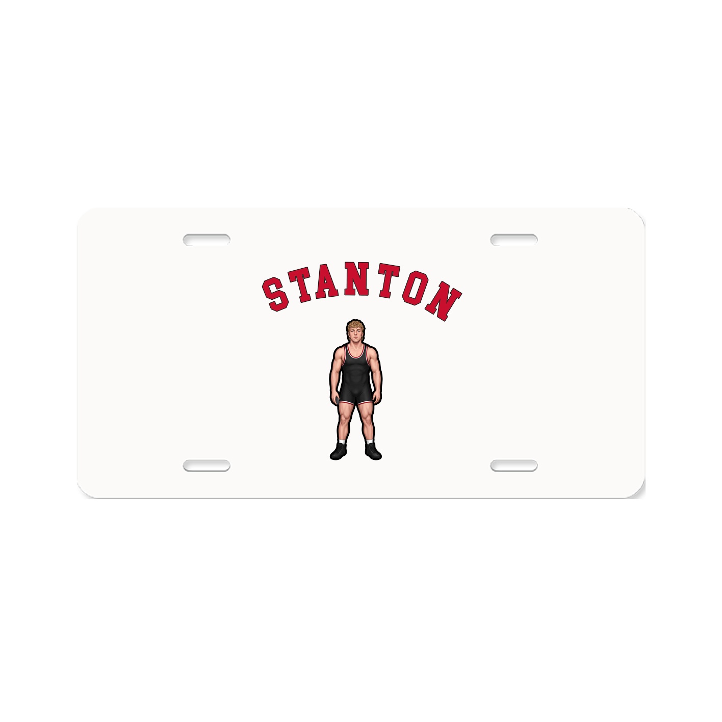 License Plate — Shirsey Arch in Classic