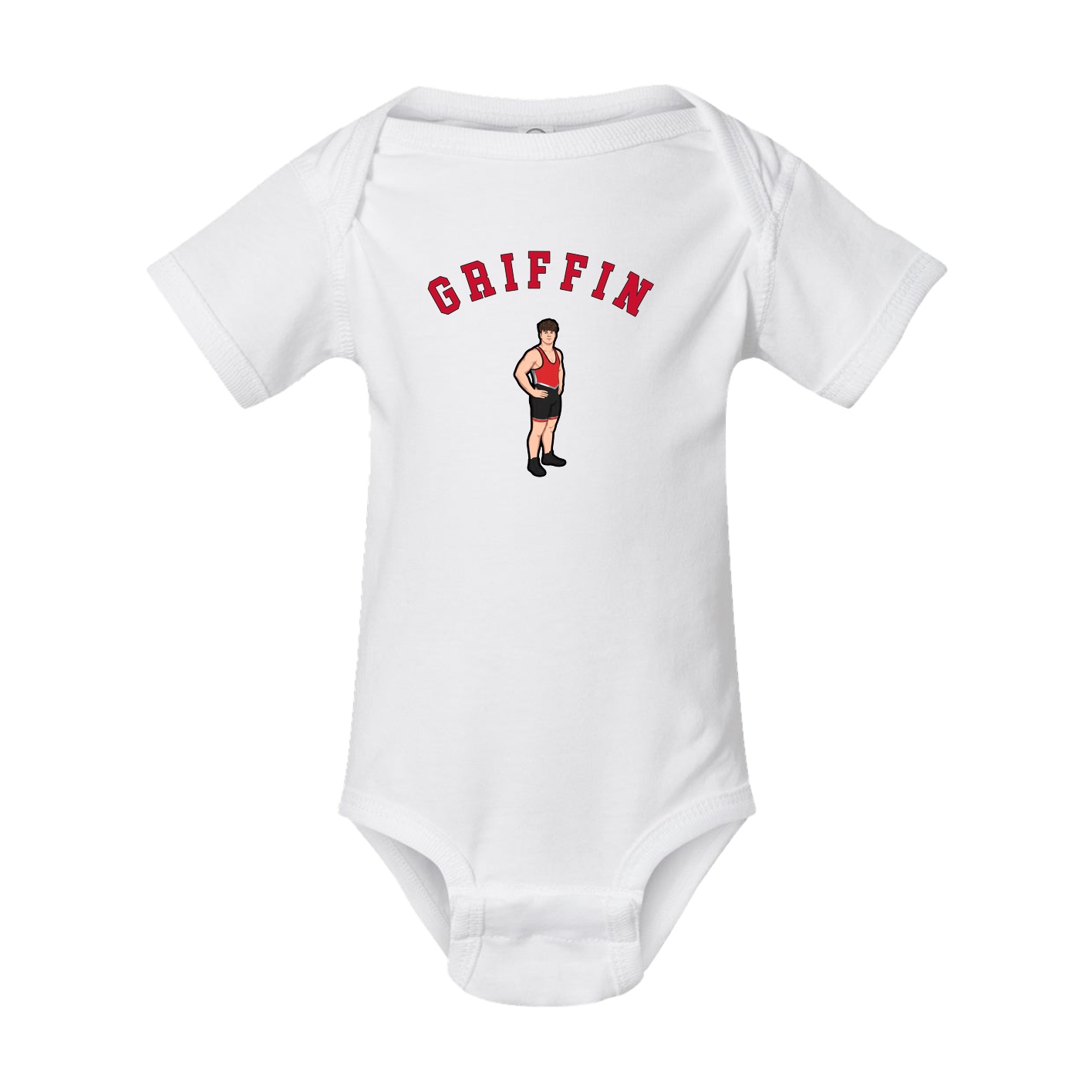 Baby Onesie — Shirsey Arch in White
