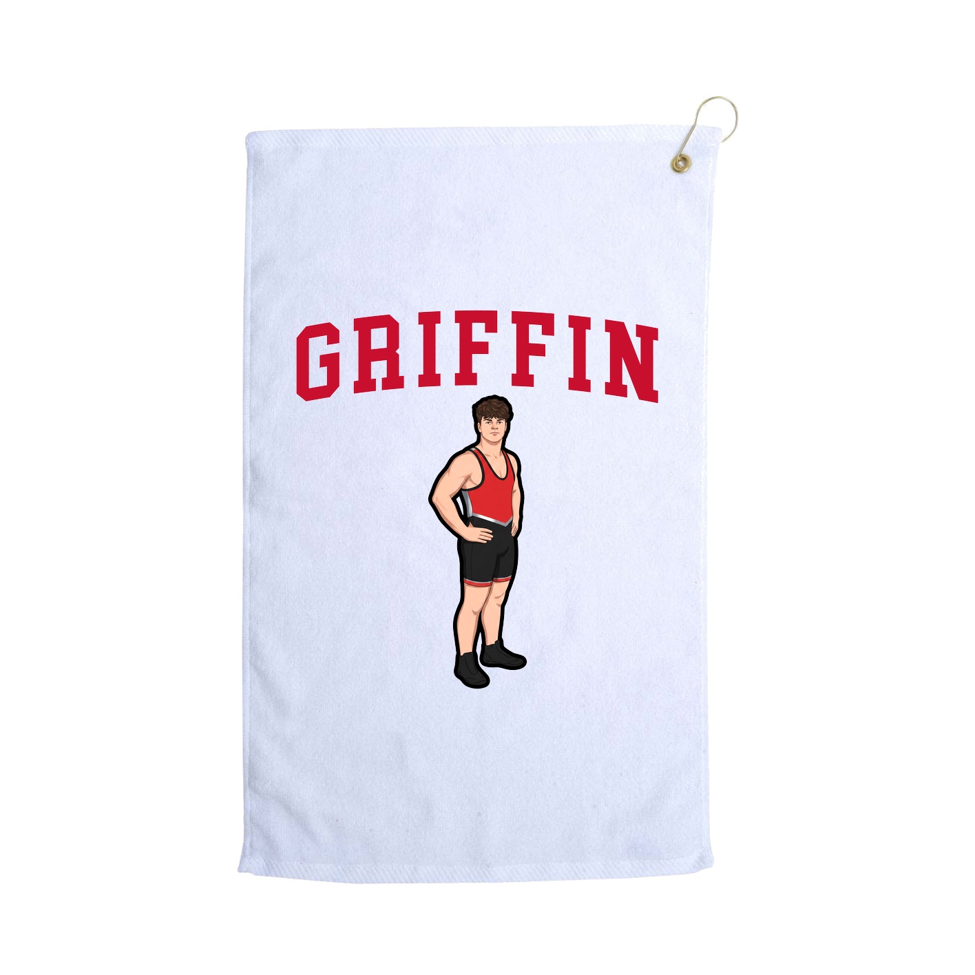 Golf Towel — Shirsey in White