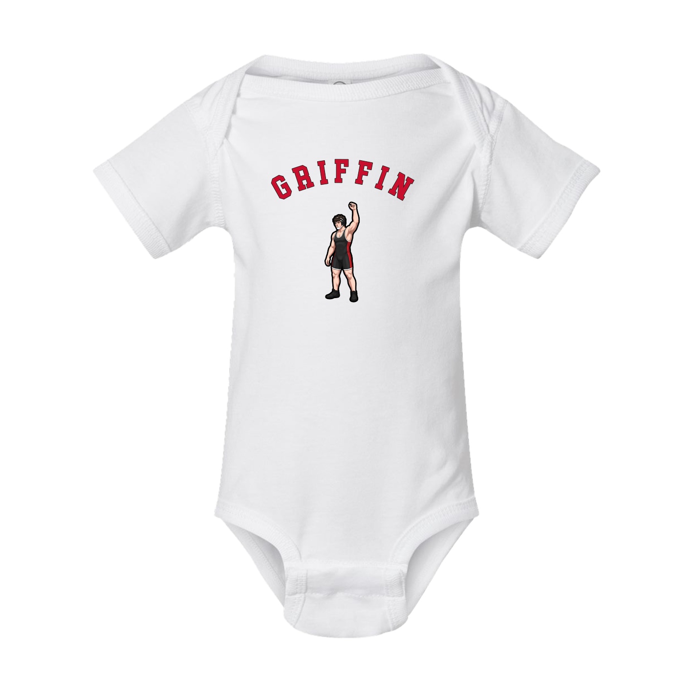 Baby Onesie — Shirsey Arch in White