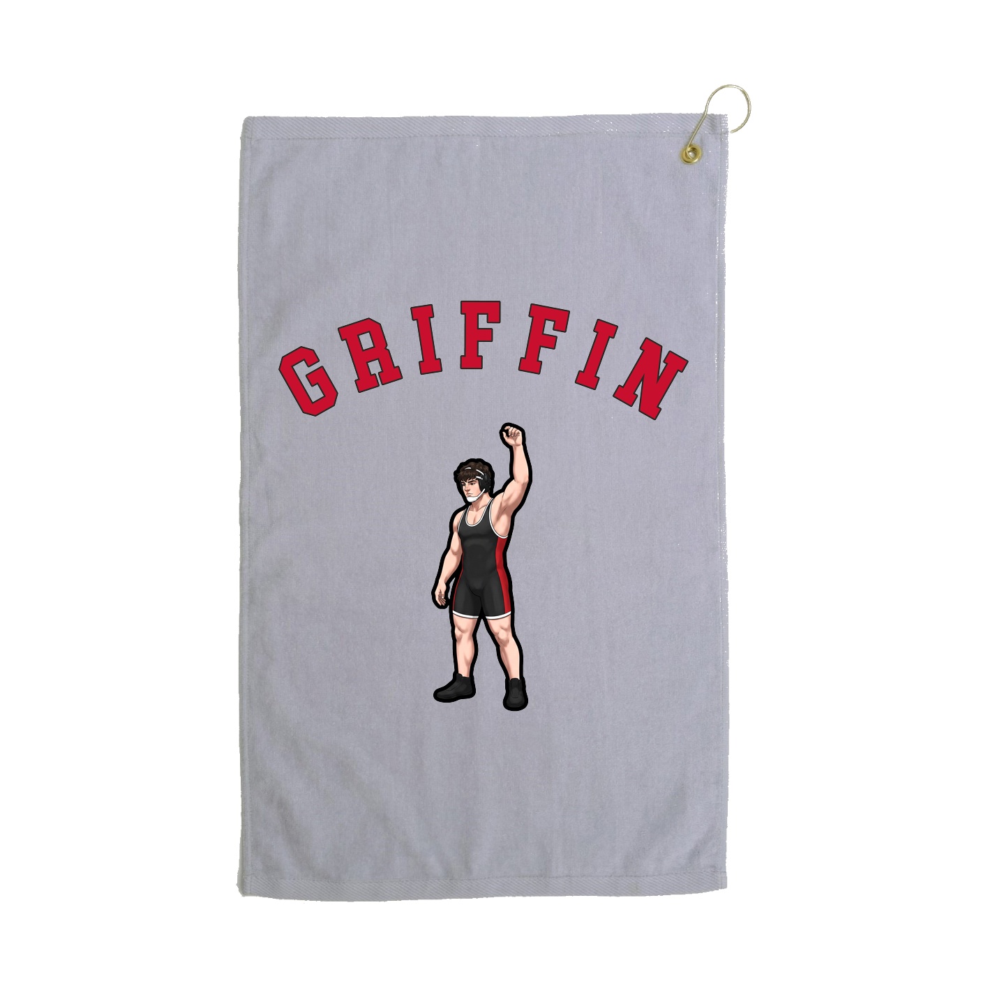 Golf Towel — Shirsey Arch in Grey