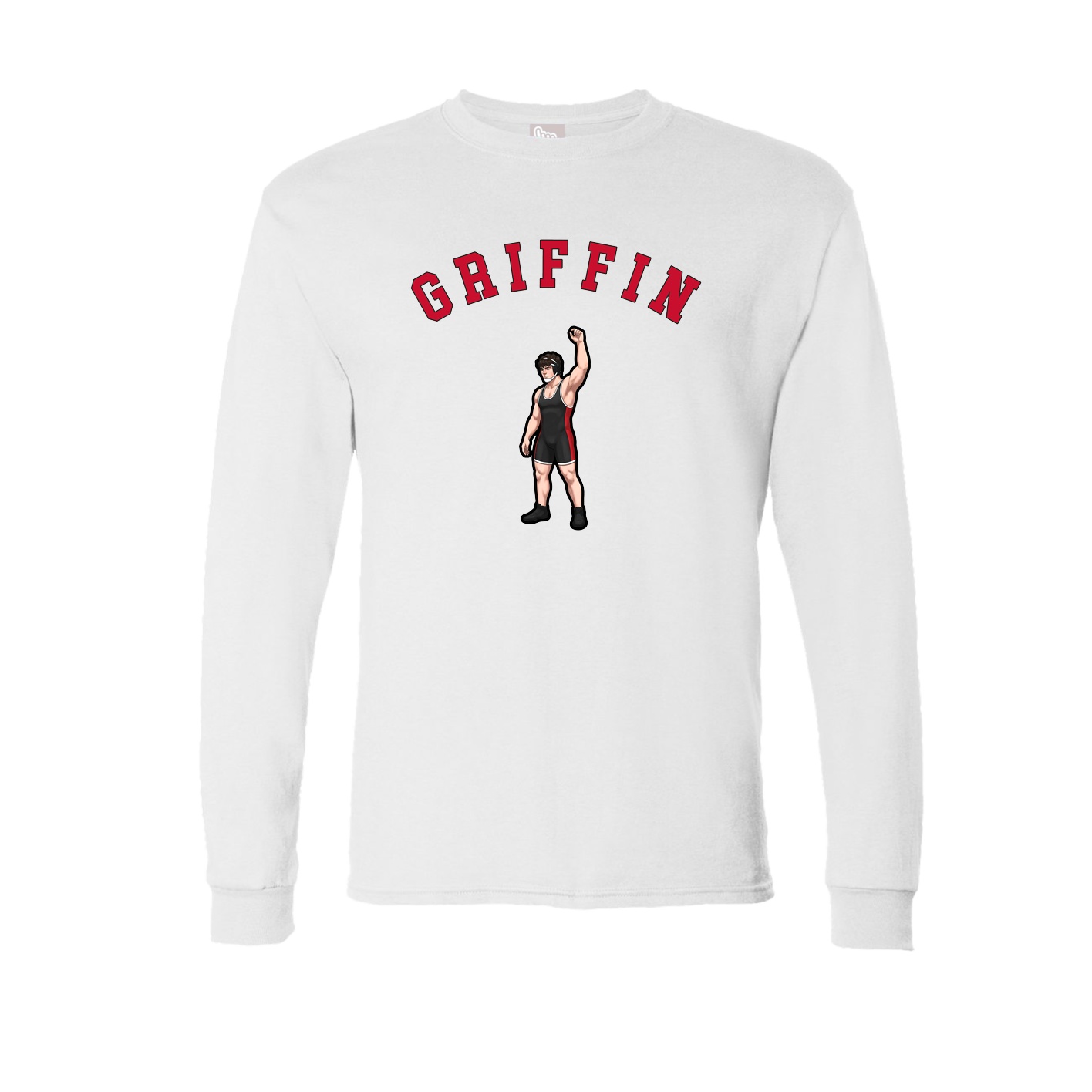 Long Sleeve Tee — Shirsey Arch in White