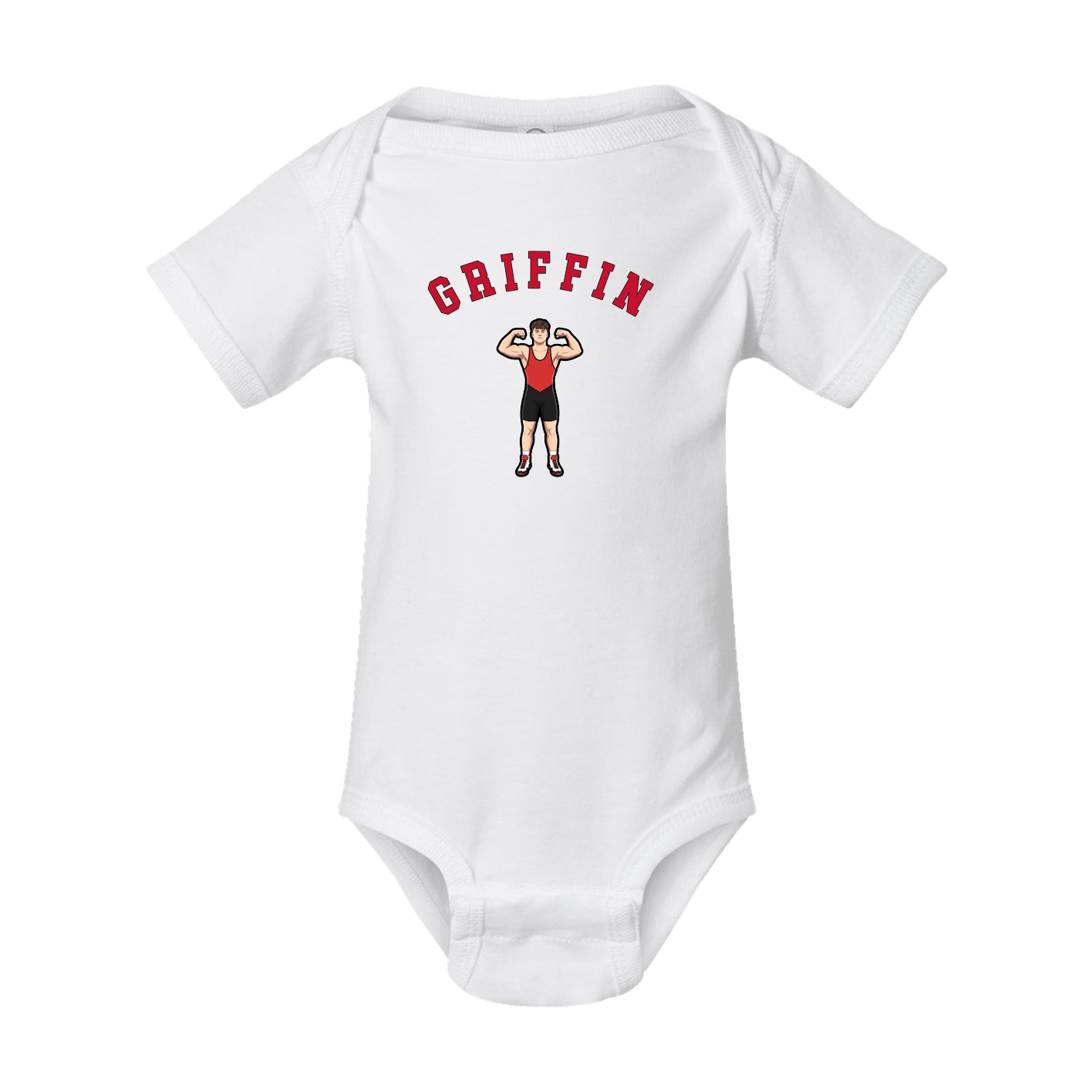 Baby Onesie — Shirsey Arch in White