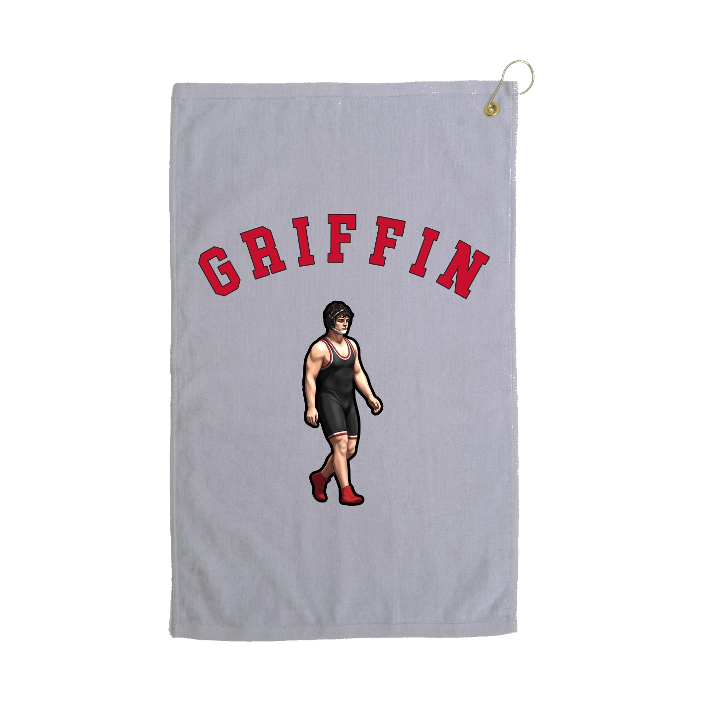 Golf Towel — Shirsey Arch in Grey