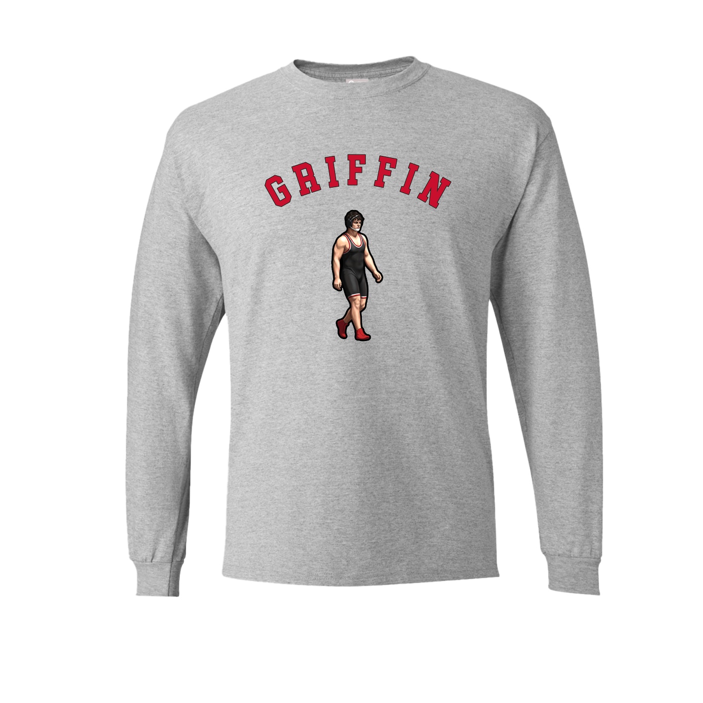 Long Sleeve Tee — Shirsey Arch in Grey
