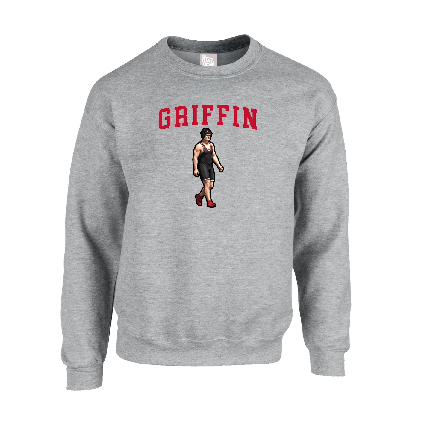 Fleece Crew — Shirsey in Grey