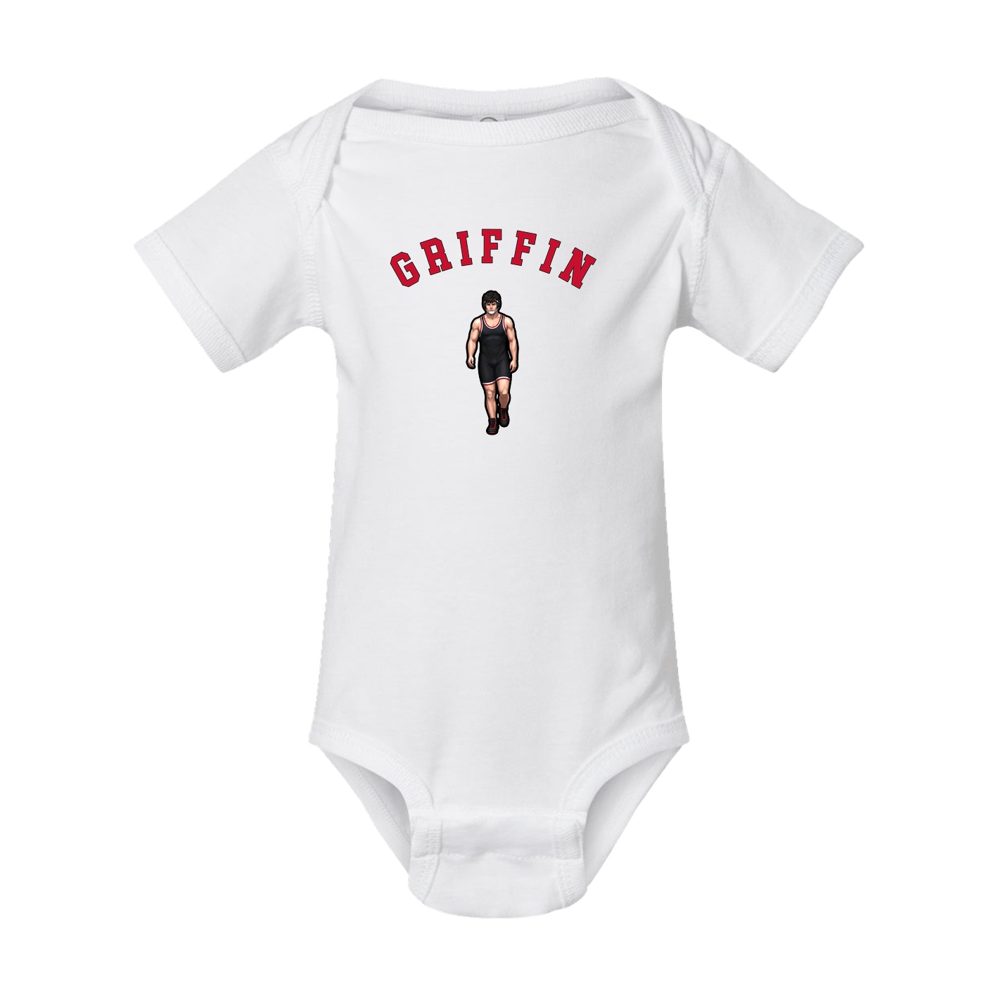 Baby Onesie — Shirsey Arch in White