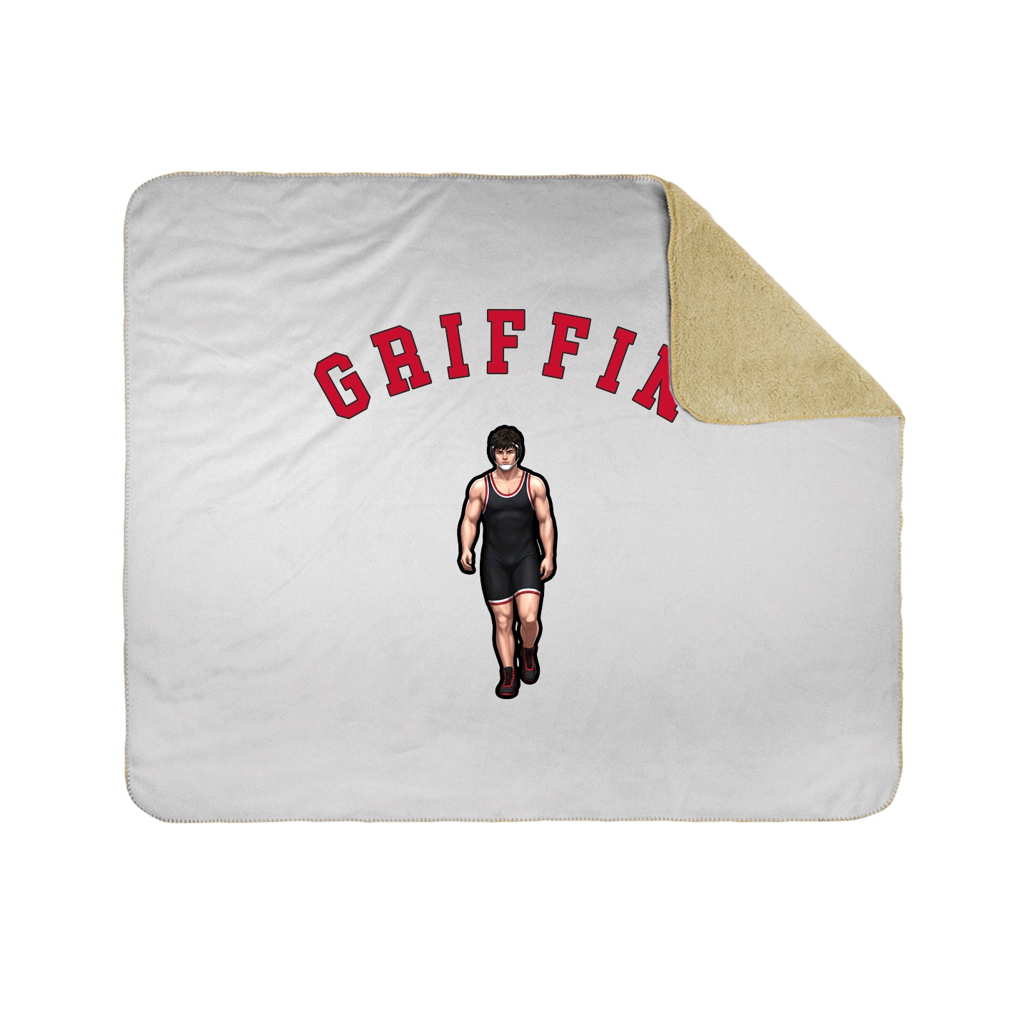 Throw Blanket — Shirsey Arch in White