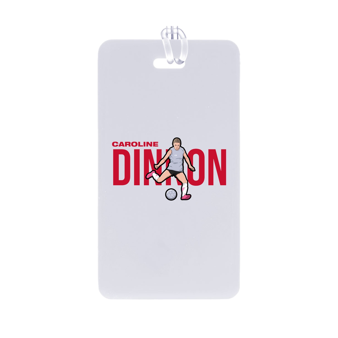 Bag Tag — Player Name in Classic