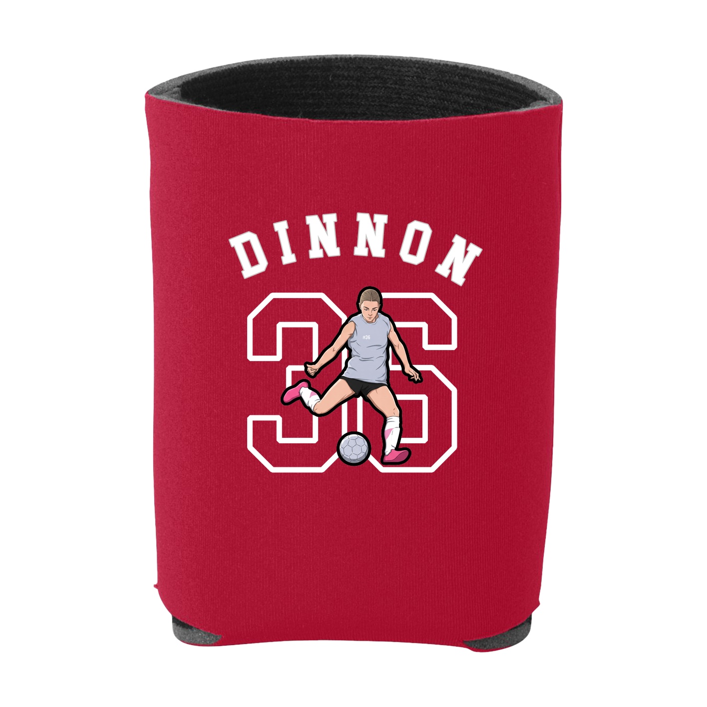 Can Holder — Shirsey Arch in Red