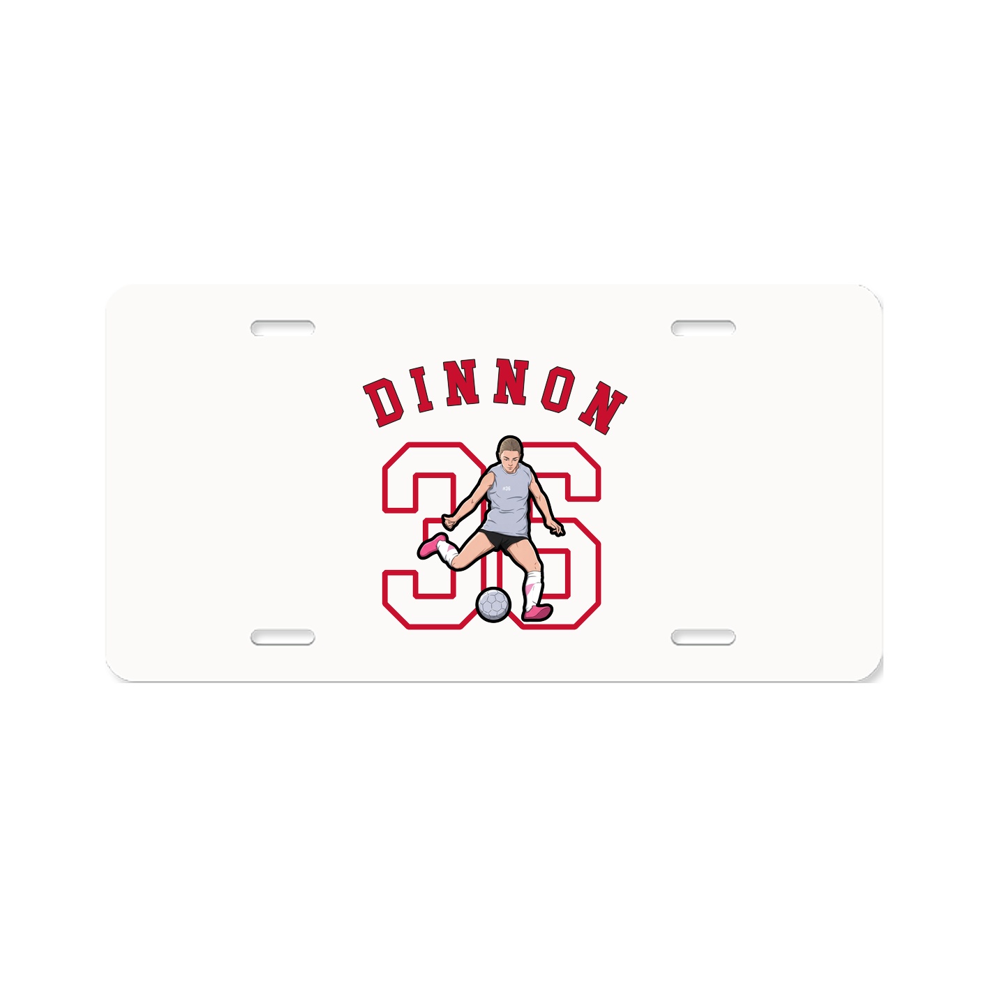License Plate — Shirsey Arch in Classic