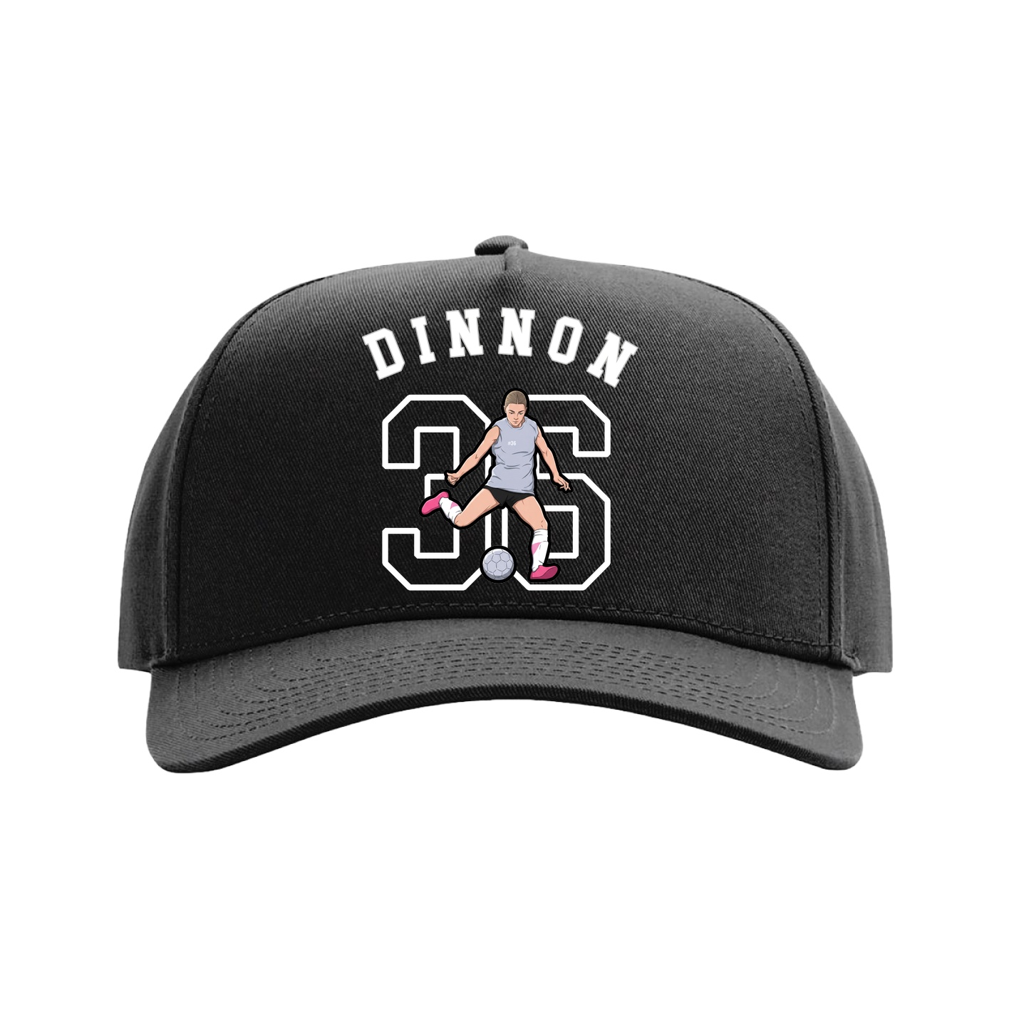 Full Fabric Five-Panel Champ Cap