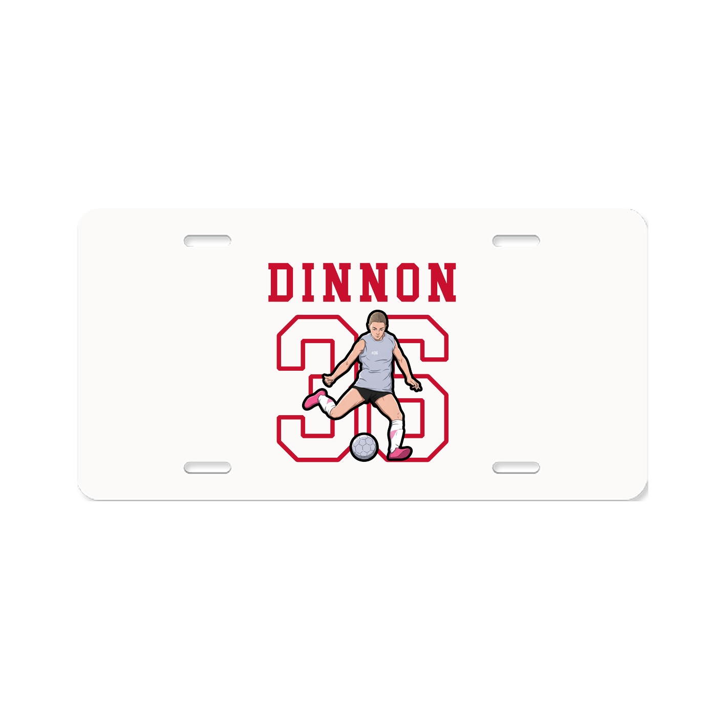 License Plate — Shirsey in Classic