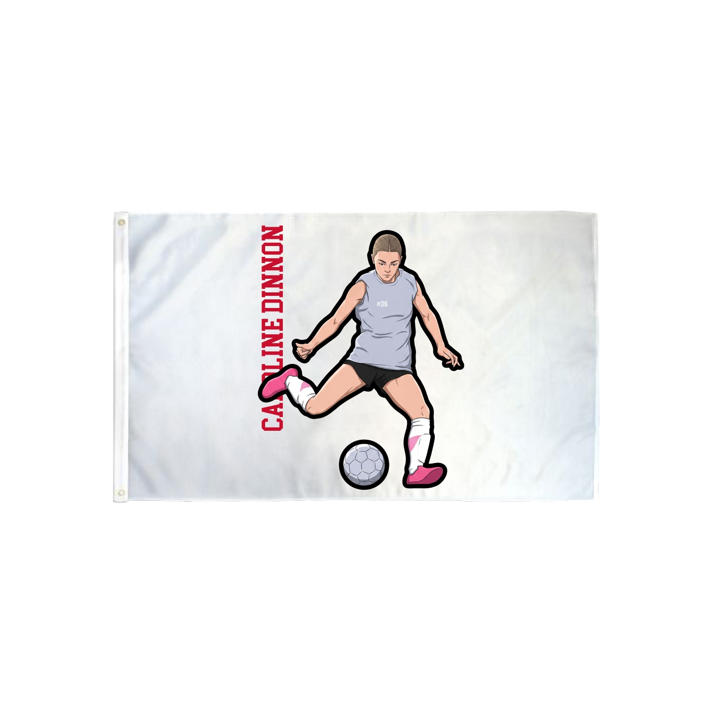 3x5 Flag — Name Vertical in Classic
