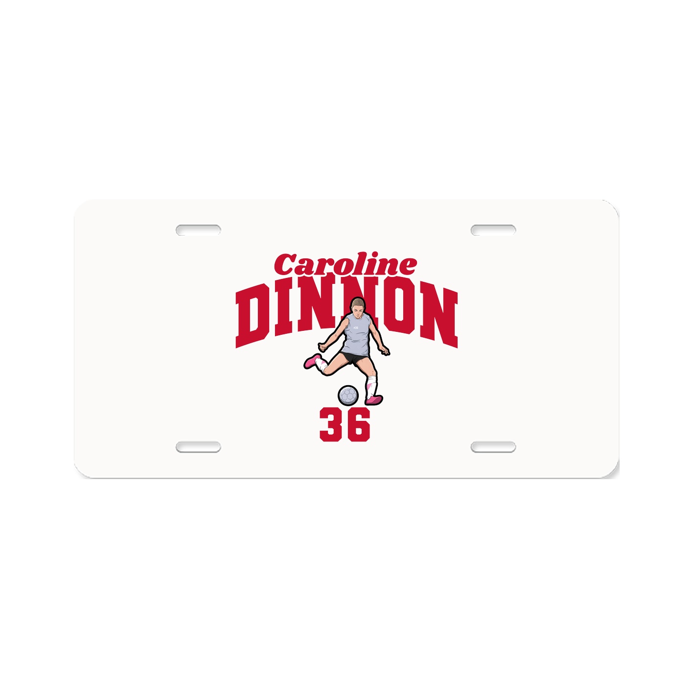 License Plate — Signature Arch in Classic