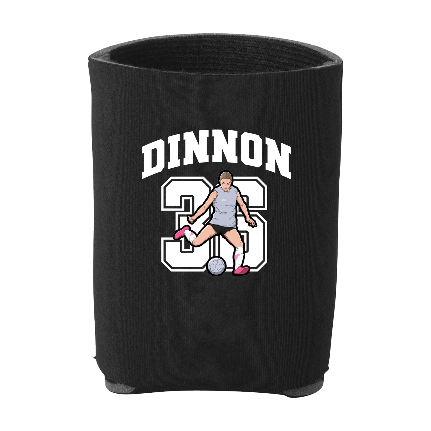 Can Holder — Number in Black