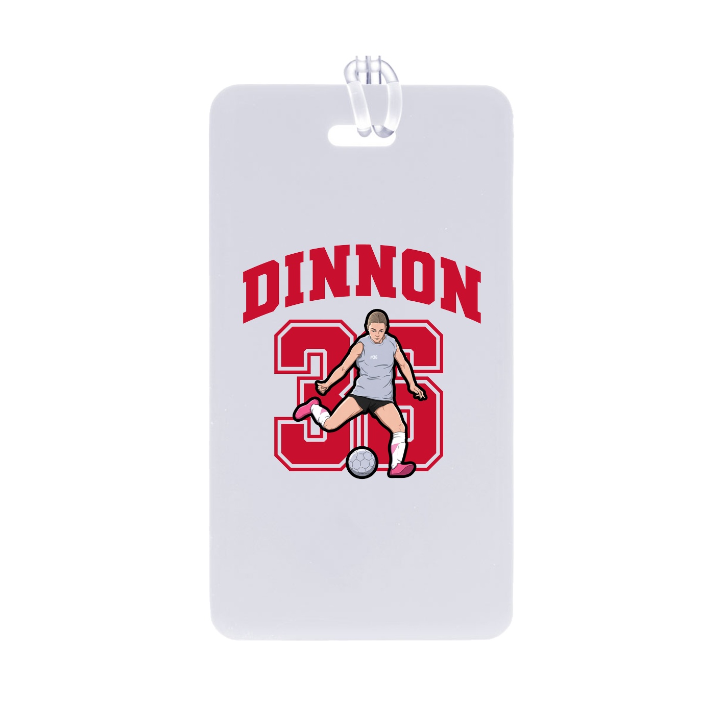 Bag Tag — Number in Classic