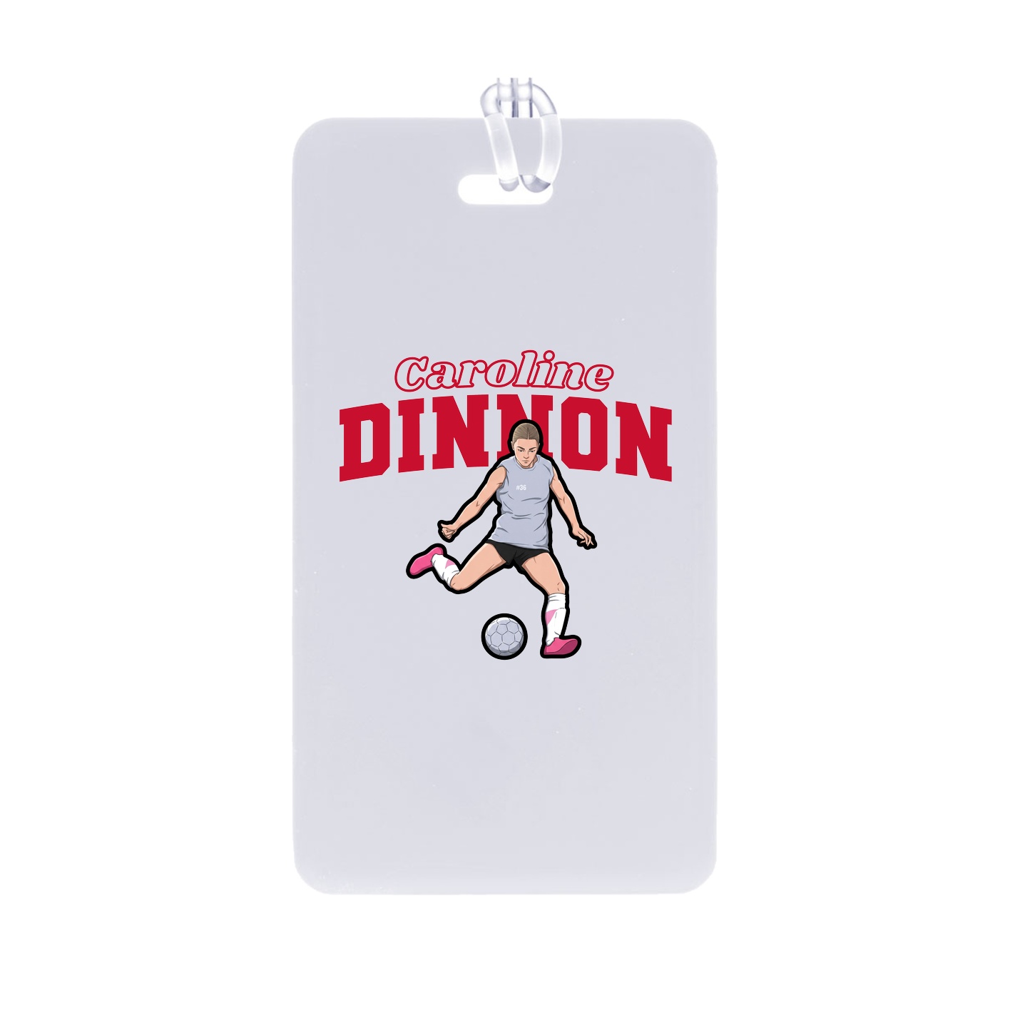Bag Tag — Name Arch in Classic