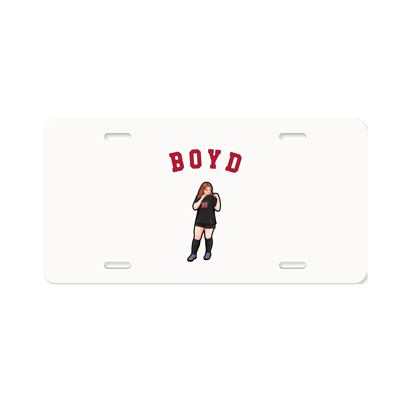 License Plate — Shirsey Arch in Classic