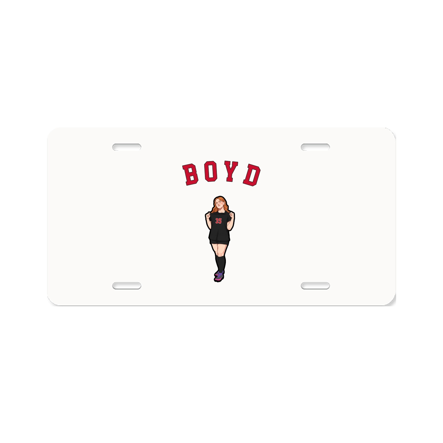 License Plate — Shirsey Arch in Classic