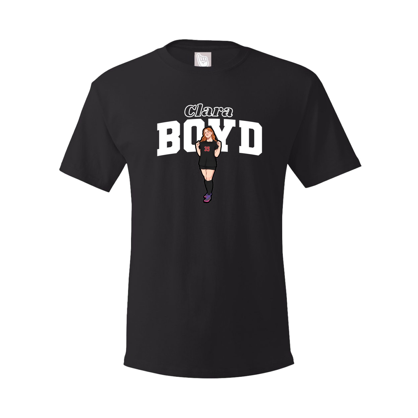 Tee — Name Arch in Black