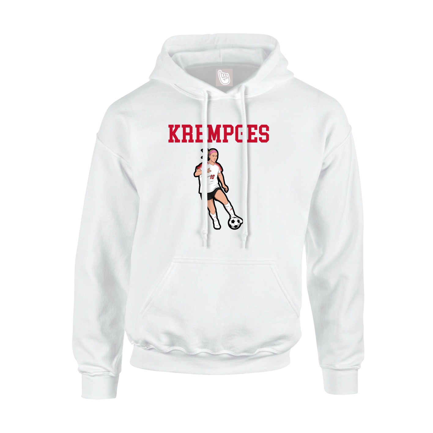 Hoodie — Shirsey in White