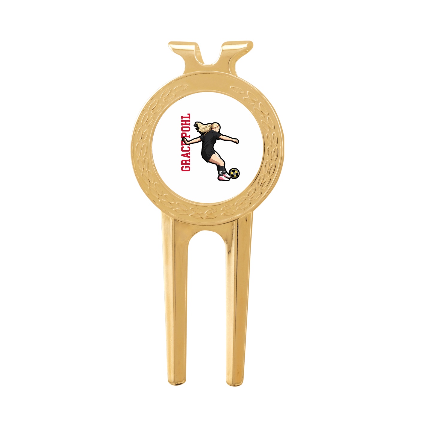 Divot Tool with Ball Marker — Name Vertical in Classic