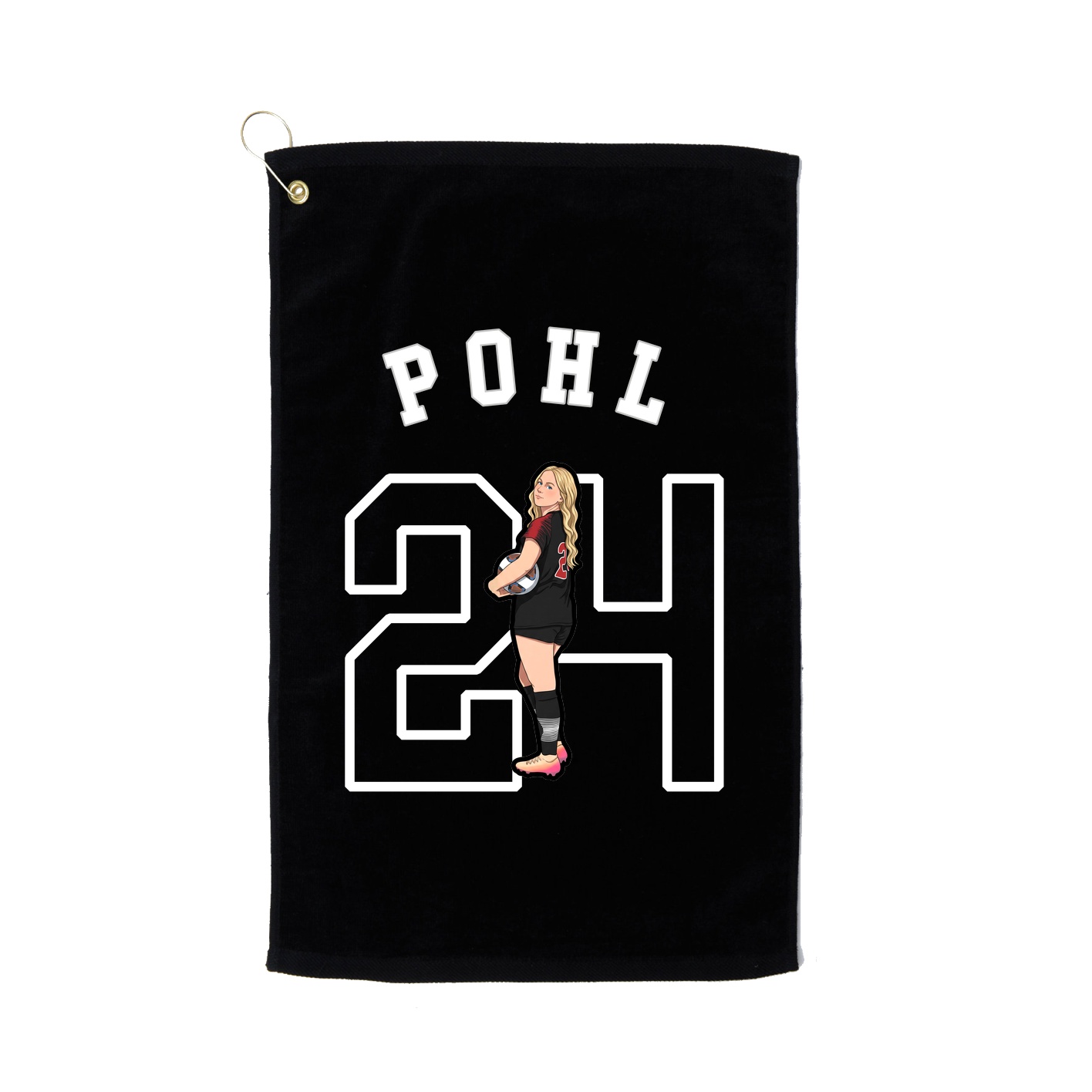 Terry Velour Golf Towel