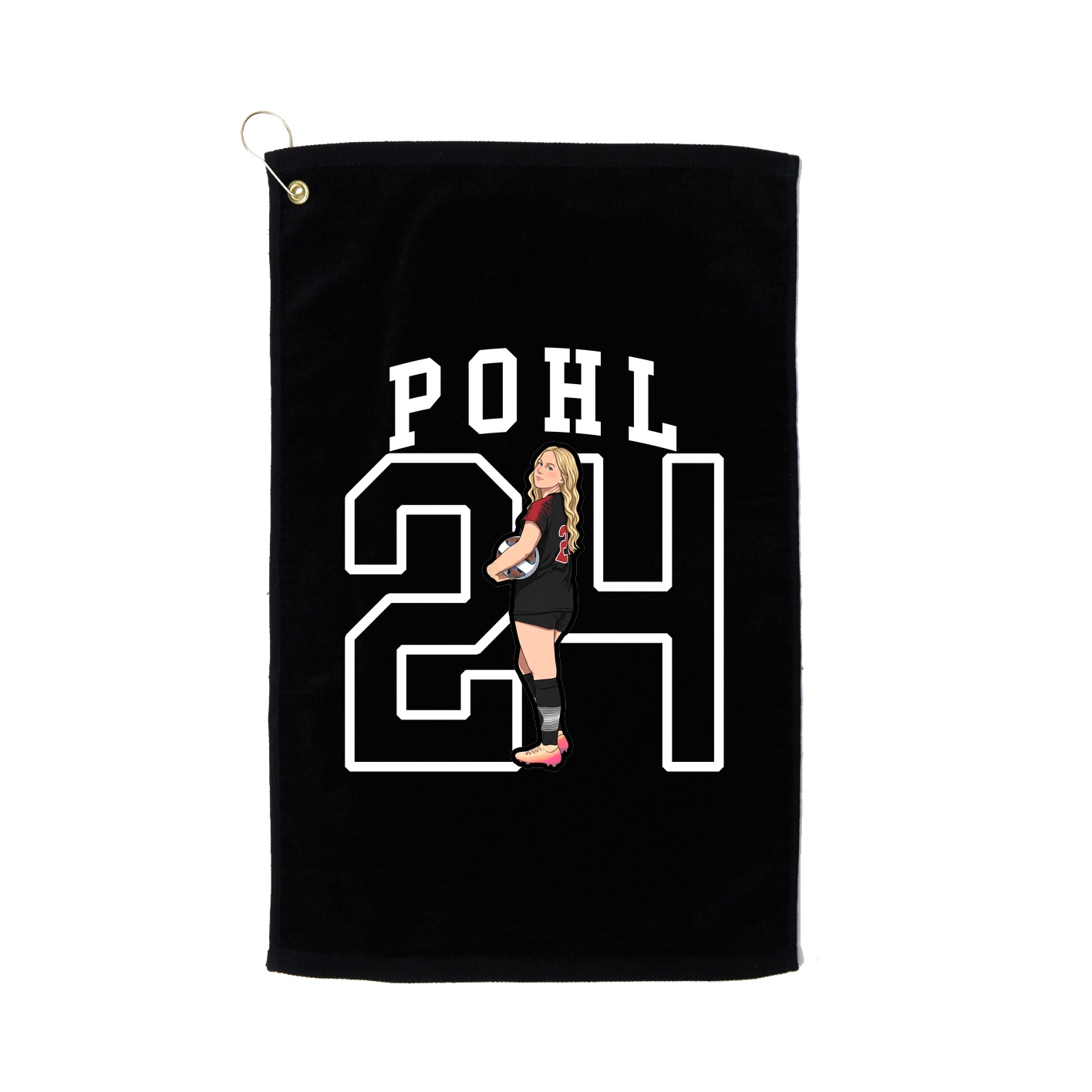 Golf Towel — Shirsey in Black