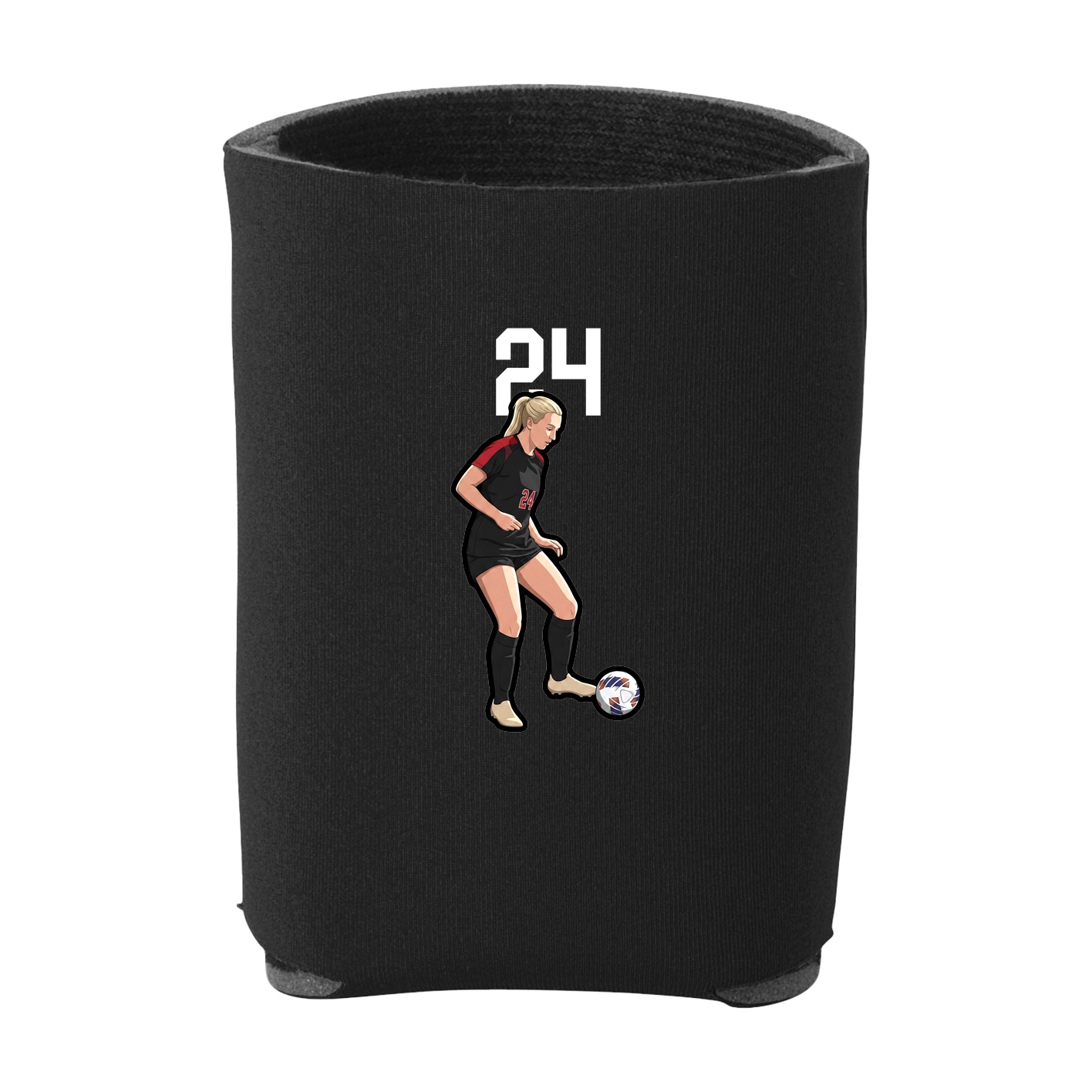 Can Holder — Number Top in Black
