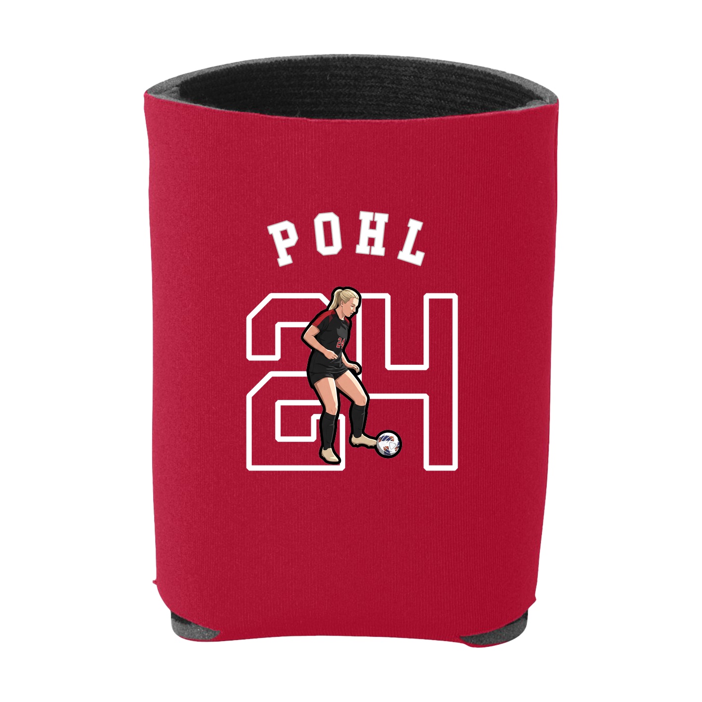 Can Holder — Shirsey Arch in Red