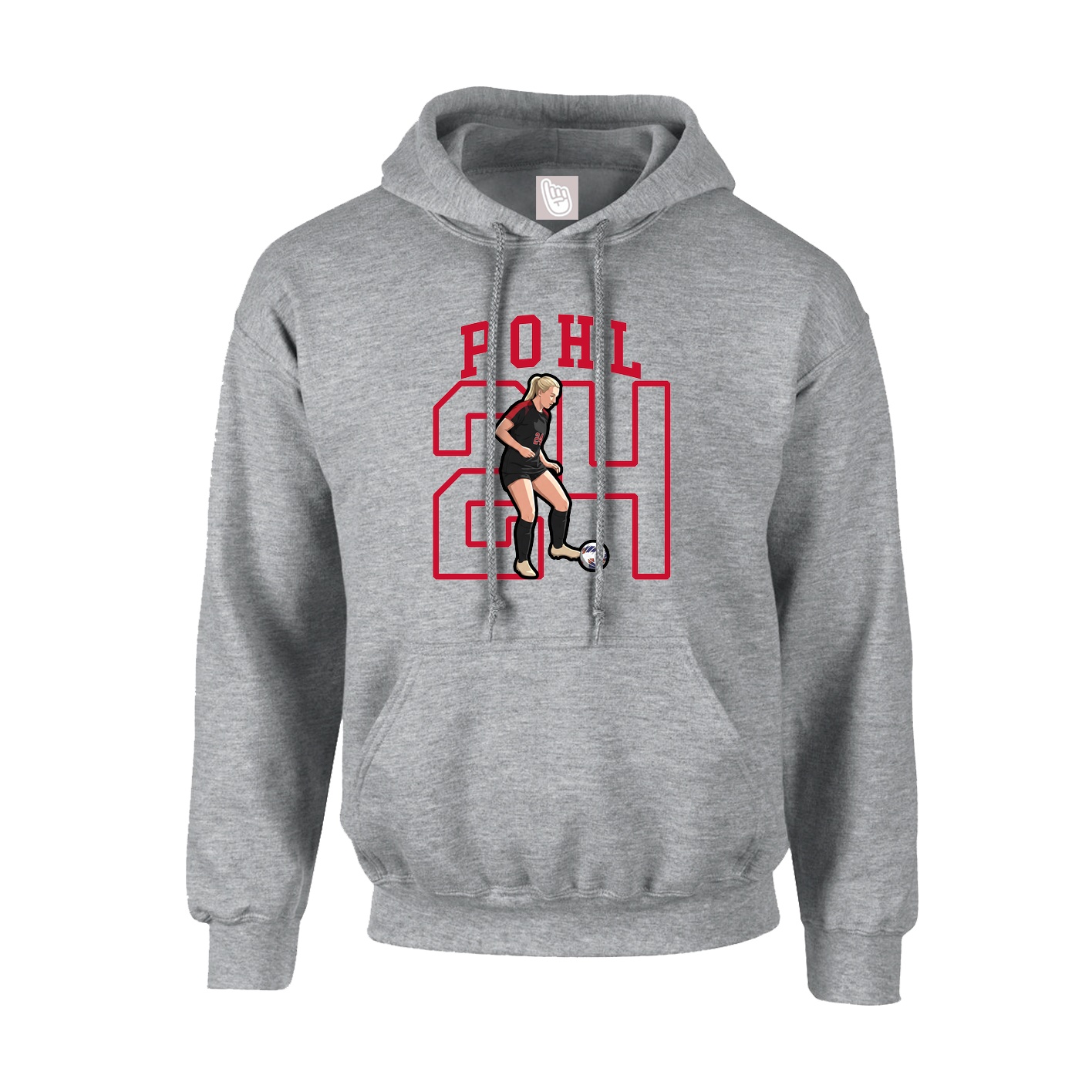 Youth Hoodie — Shirsey in Grey