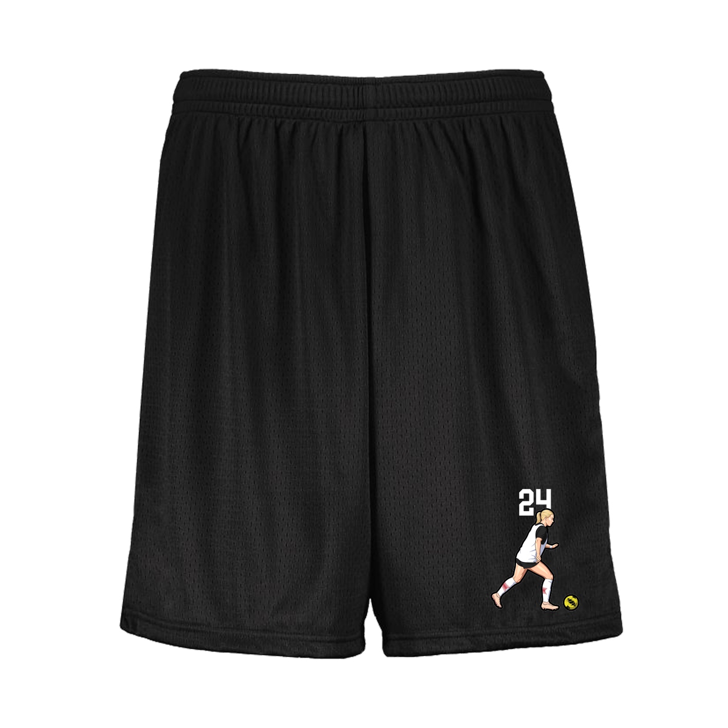 Shorts — Number Top in Black