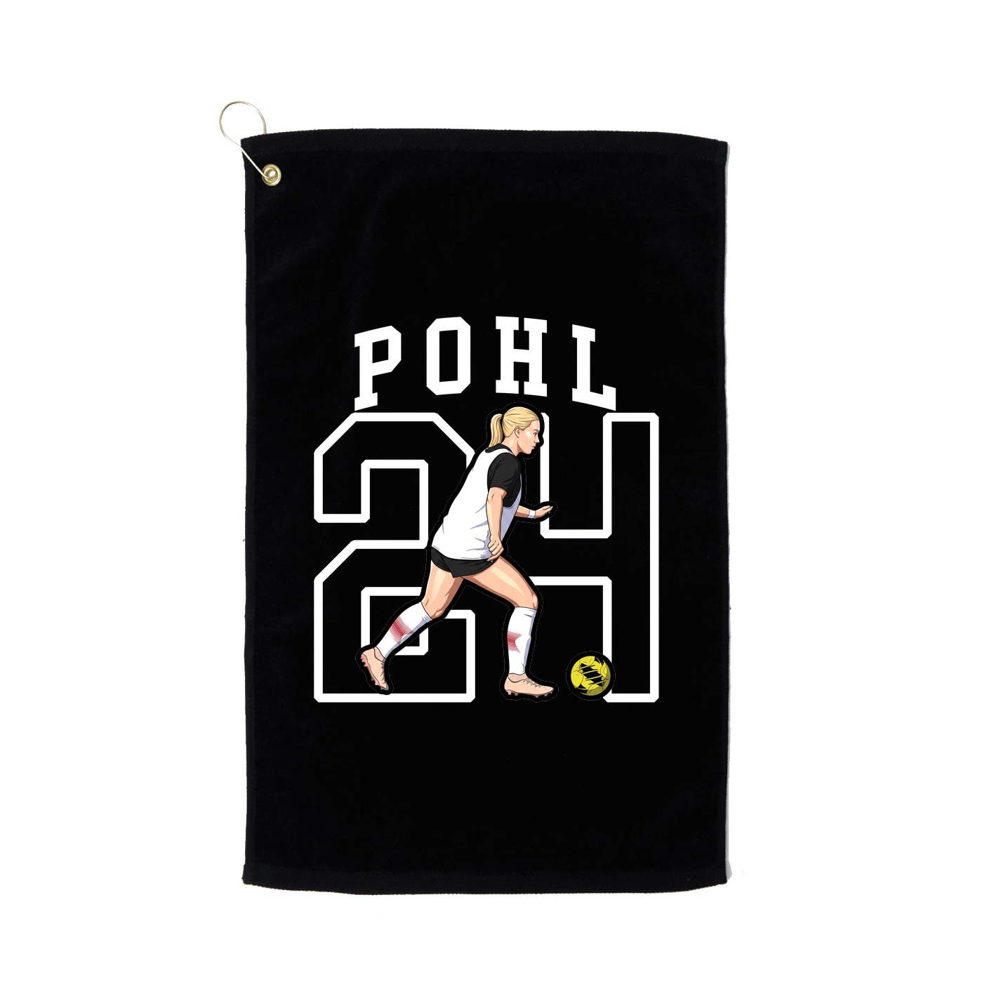 Golf Towel — Shirsey in Black
