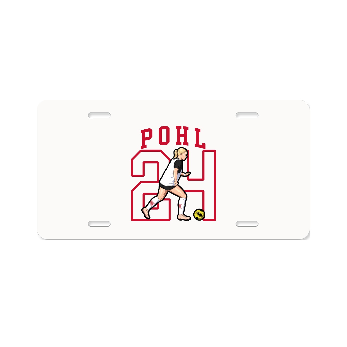 Aluminum License Plate